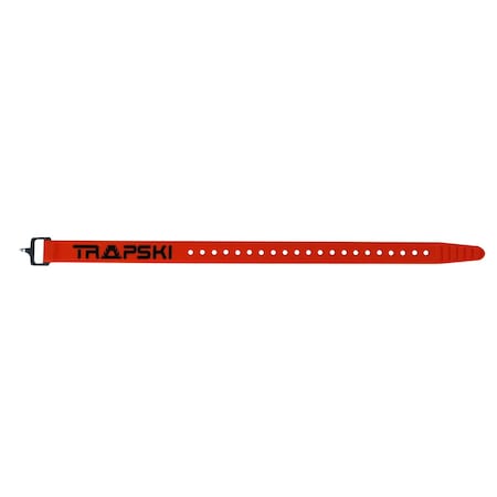 Trapski Voile 15 In. Aluminum Buckle Tension Multi-Use Strap, UV-Resistant, Orange TRAPSKI-VSTRAP15-ORG